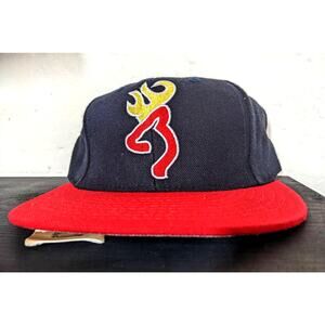 Bend Bucks Elks 1987 1991 hat cap EBBETS Field 8 Vintage Minor Oregon Angels